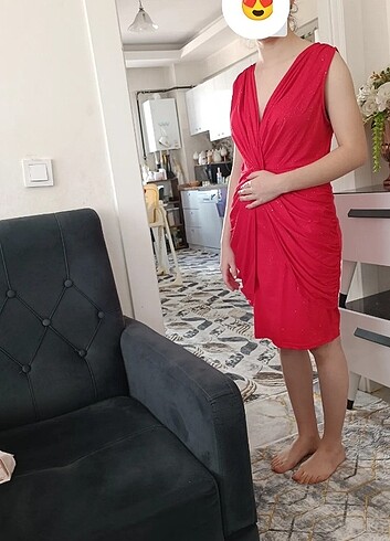 Kısa abiye elbise