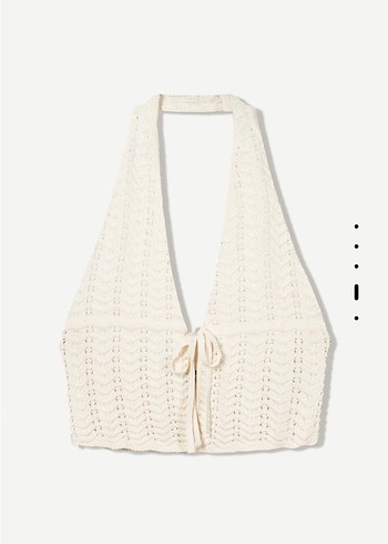 Bershka - halter yaka top S