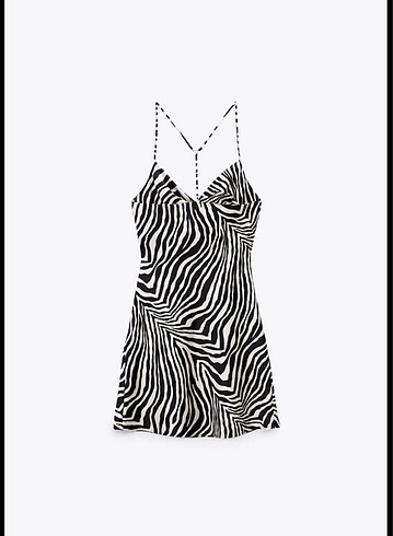 Zara zebra elbise