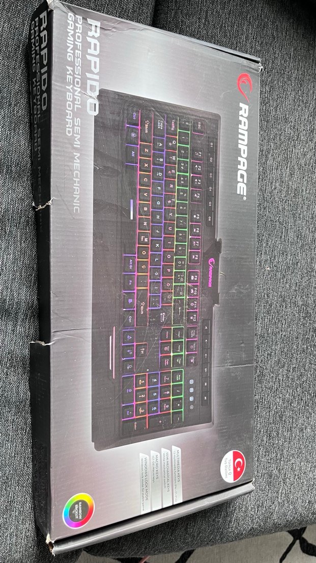 Rampage Rapido Mekanik Gaming Klavye - Görsel 2