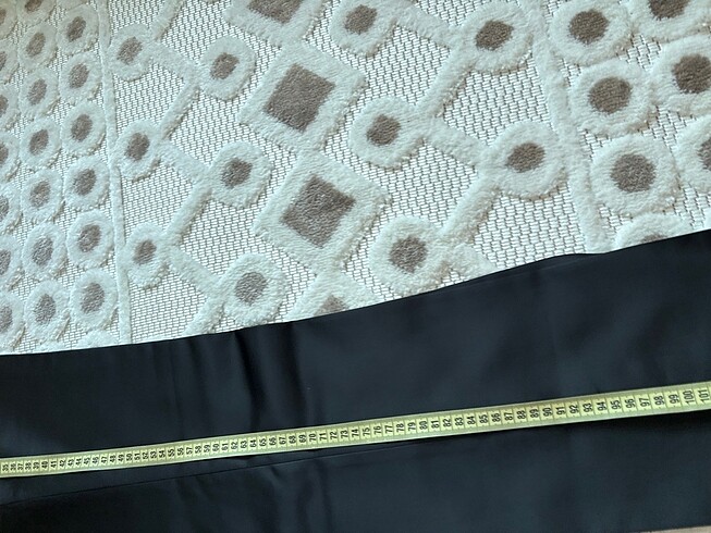 Siyah saten damatlık - Görsel 6