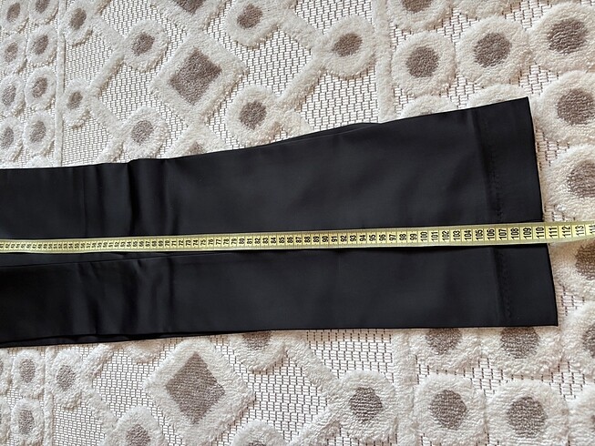 Siyah saten damatlık - Görsel 7