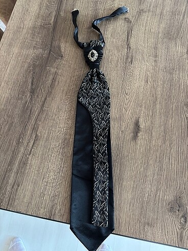 Siyah saten damatlık - Görsel 14