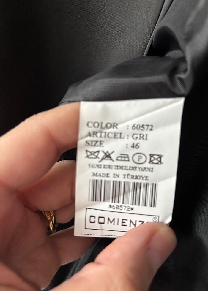 Siyah saten damatlık - Görsel 4