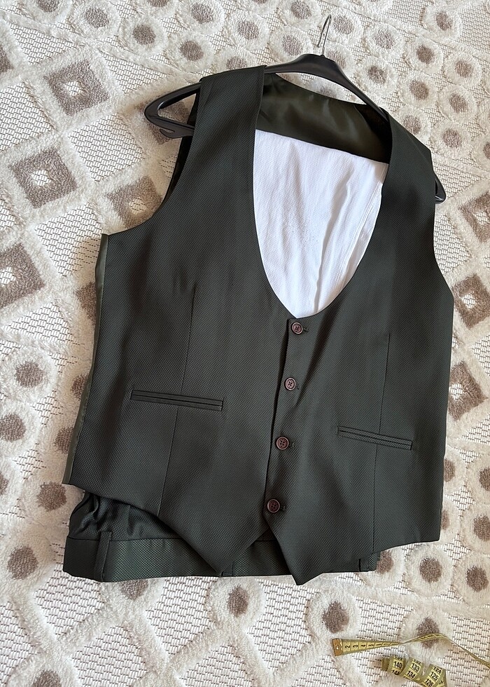 Haki yeşil damatlık - Görsel 4