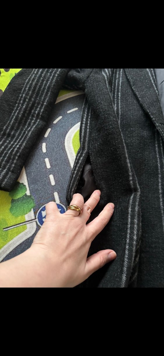 Kadın kaşe kaban - Görsel 5