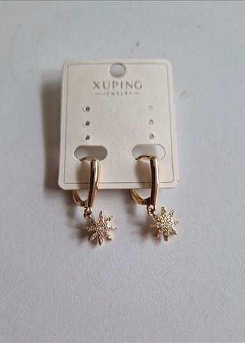 Xuping  Yıldız Küpe - Görsel 2