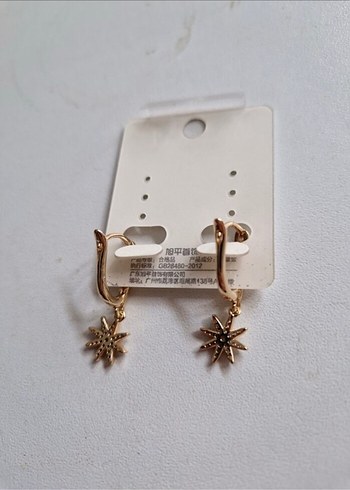 Xuping  Yıldız Küpe - Görsel 3