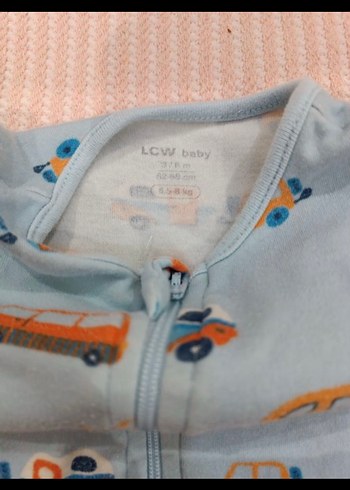 Renkli Baskılı Erkek Bebek Tulum - Görsel 2