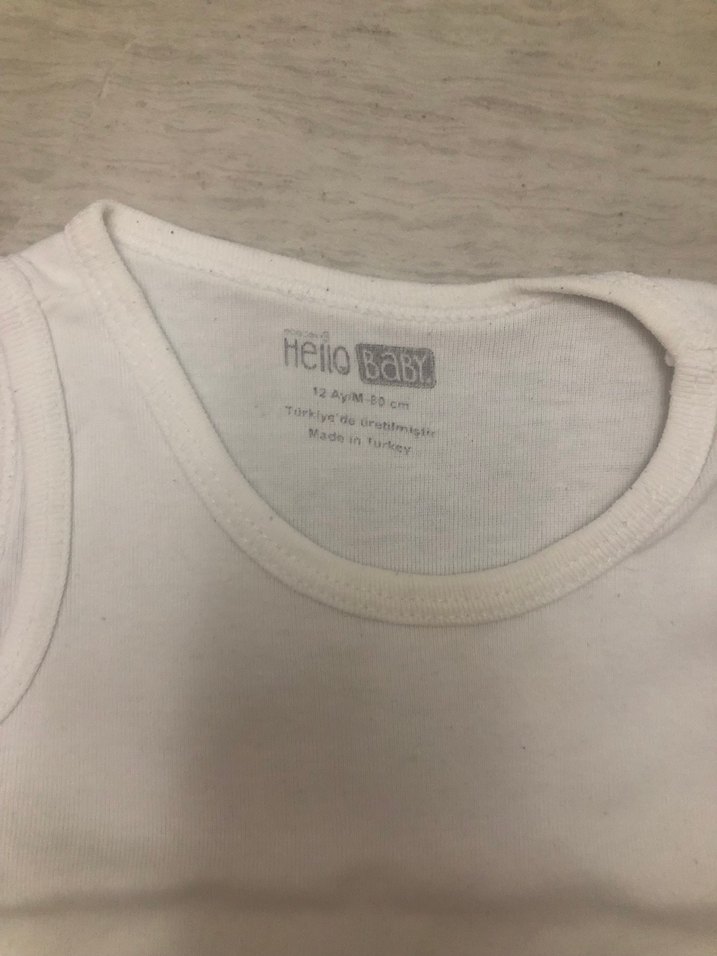 Bebek Kolsuz Body/zıbın - Görsel 2