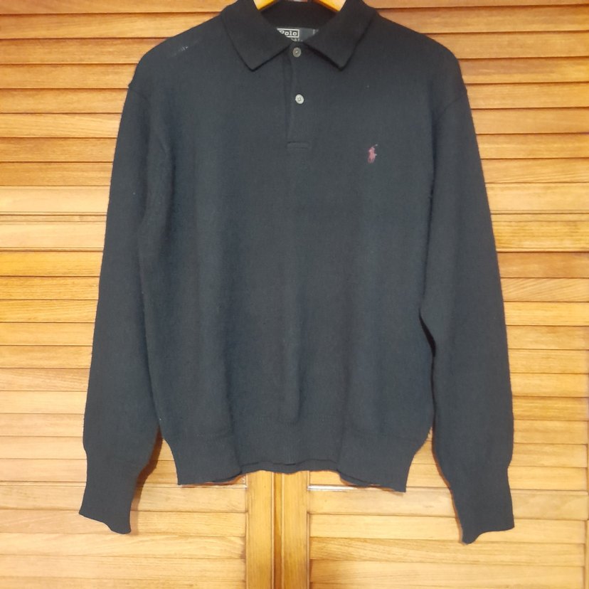 Ralph Lauren Koyu Lacivert Polo Kazak — görsel 5/13