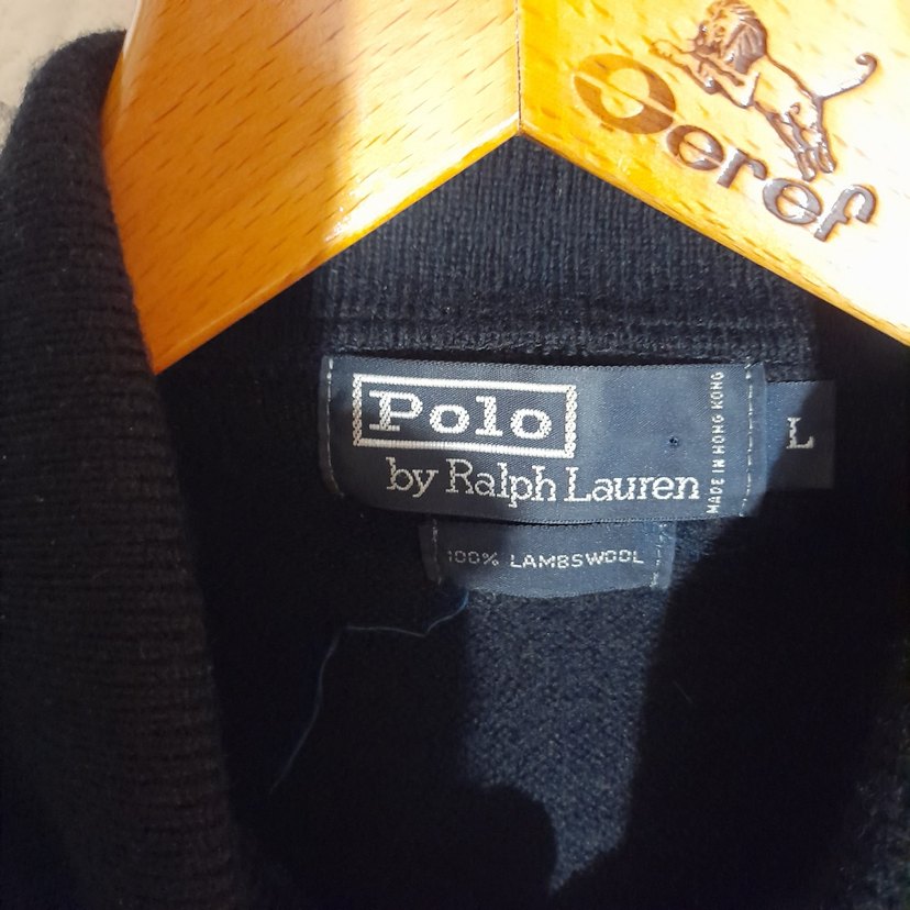 Ralph Lauren Koyu Lacivert Polo Kazak — görsel 12/13