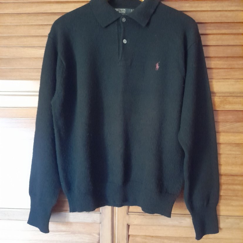 Ralph Lauren Koyu Lacivert Polo Kazak — görsel 2/13