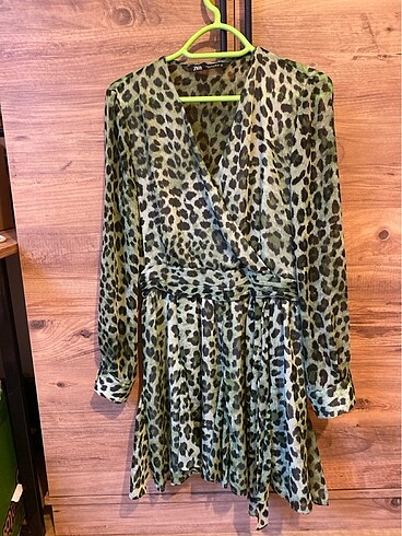 Zara Zara leopar elbise