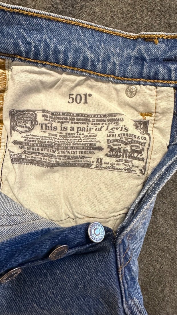 Levis 501 Jean — görsel 6/7