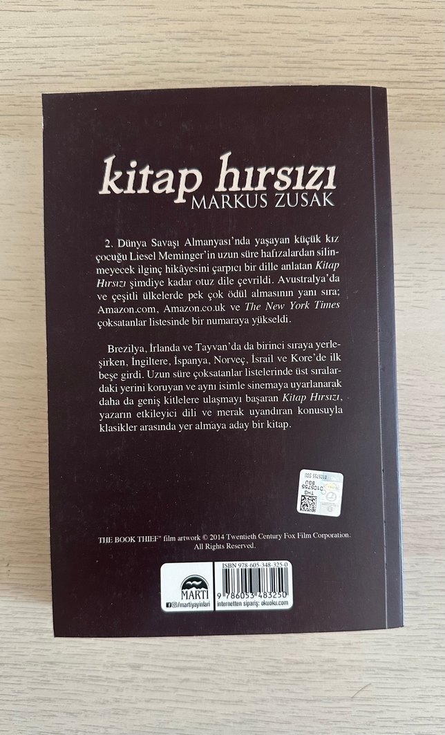 Kitap Hırsızı Kitabı — görsel 2/2