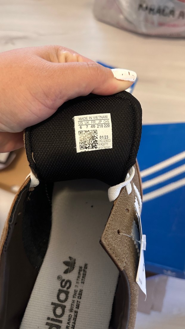 Kahverengi Süet Adidas Kadın Spor Ayakkabı - Görsel 2