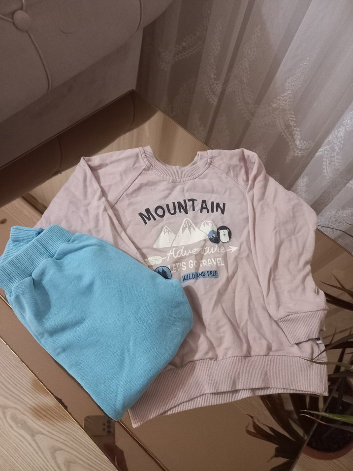 Bej Erkek Çocuk Sweatshirt - Rahat Kesim - Görsel 2