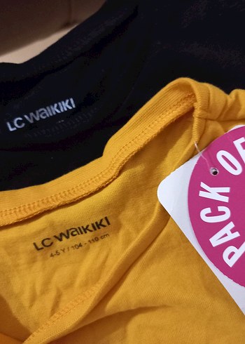 Kız Çocuk Uzun Kollu Sarı Tişört - Görsel 2