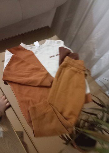 Kahverengi Bebek Erkek Eşofman Takımı - Görsel 4