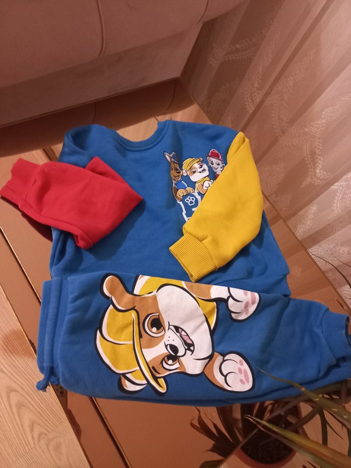 Renkli Baskılı Köpek Kıyafeti, Tokalı - Görsel 2