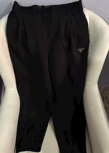 Prada Siyah Triko Pantolon