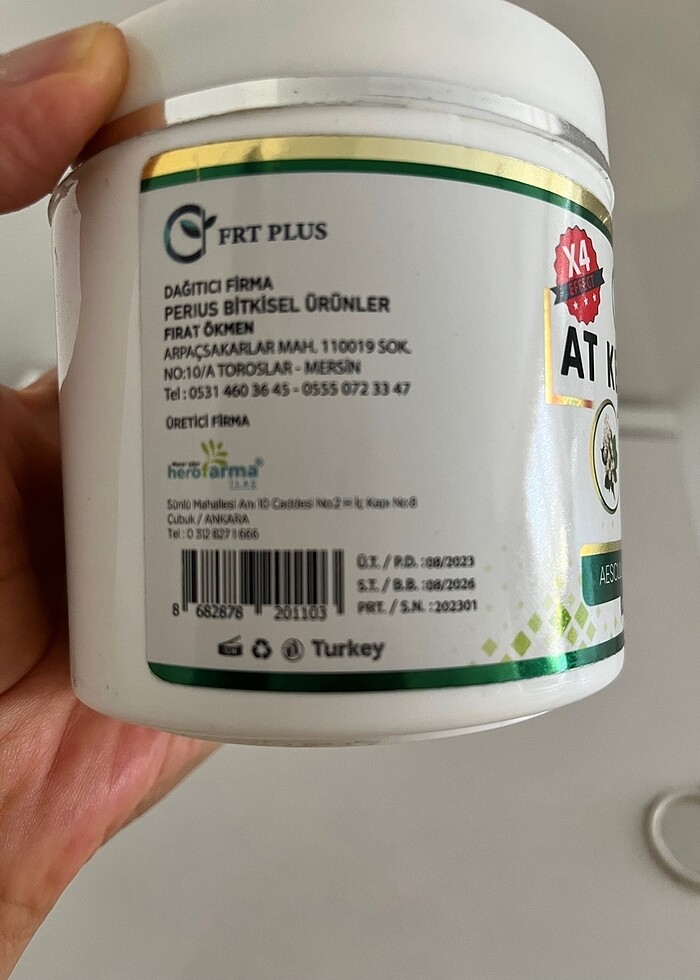 At kestanesi kremi - Görsel 3