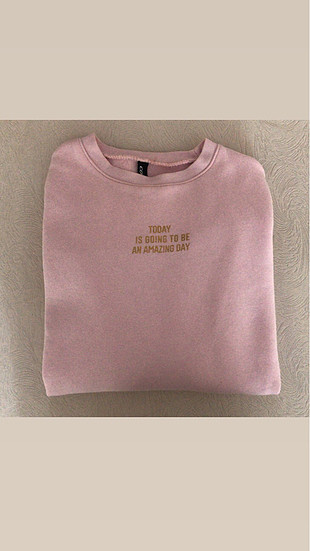 Pembe sweatshirt