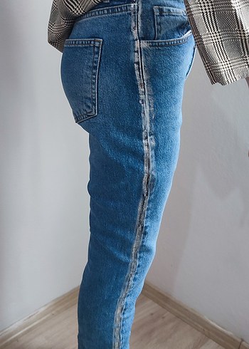 Kadın Fit Denim Pantolon - Görsel 2