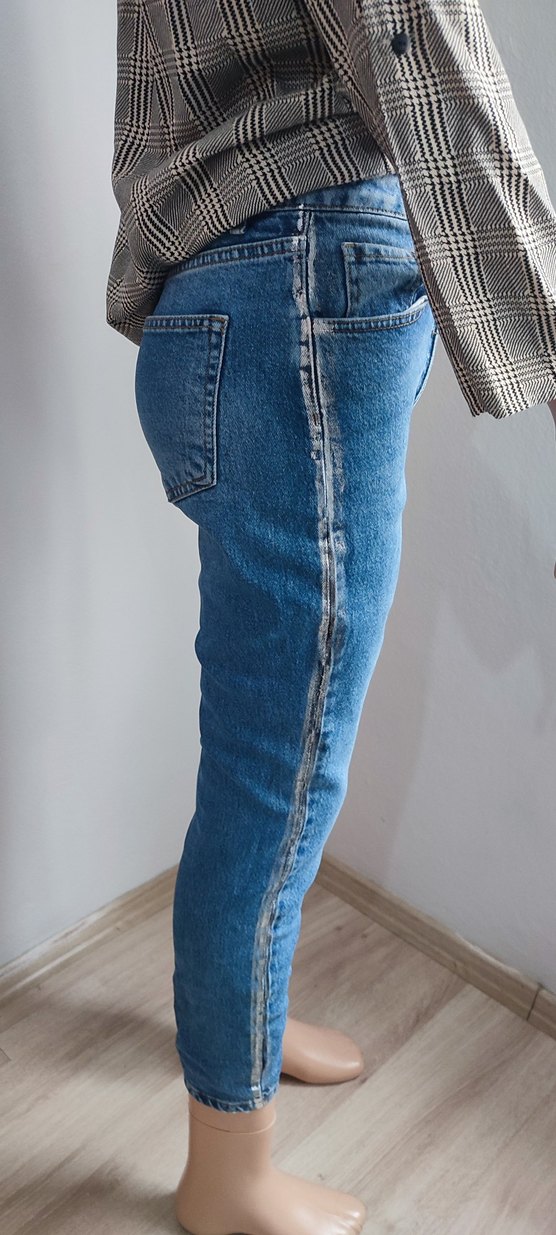 Kadın Fit Denim Pantolon - Görsel 2