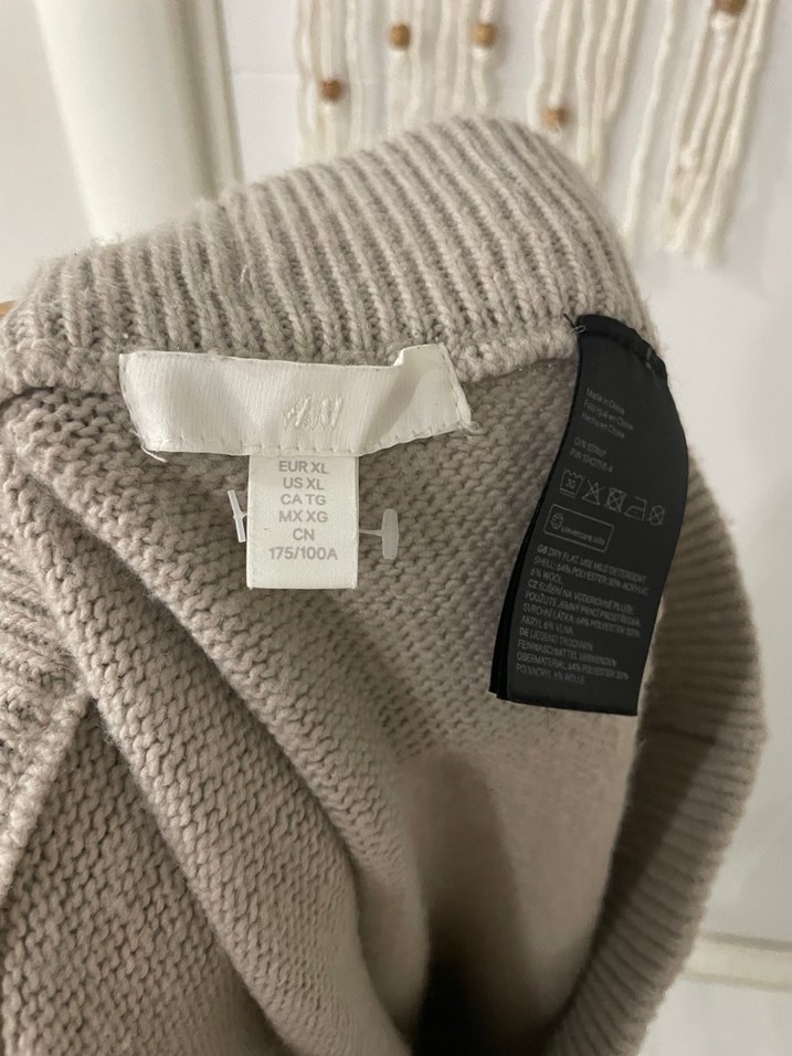 Bej yırtmaçlı etek - Görsel 3