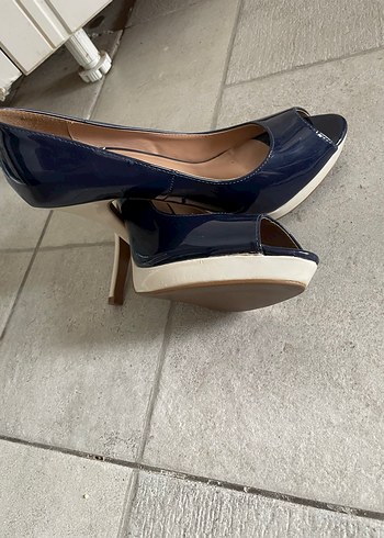 Polaris lacivert platform ayakkabı - Görsel 6