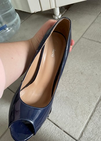 Polaris lacivert platform ayakkabı - Görsel 8