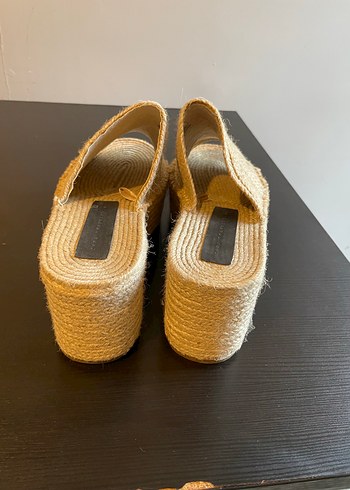 Zara Bej Kadın Dolgu Topuk Terlik - Görsel 10