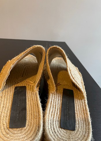 Zara Bej Kadın Dolgu Topuk Terlik - Görsel 7