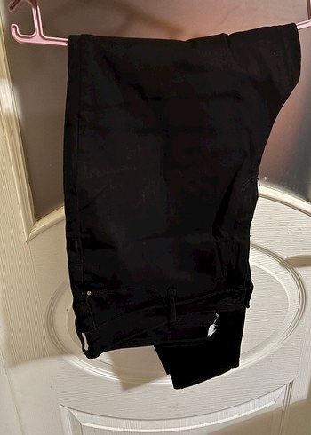2K Siyah Minimalist Pantolon