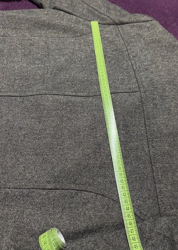 Düğmeli Yün Erkek Palto - Görsel 13