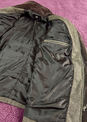 Düğmeli Yün Erkek Palto - Görsel 6