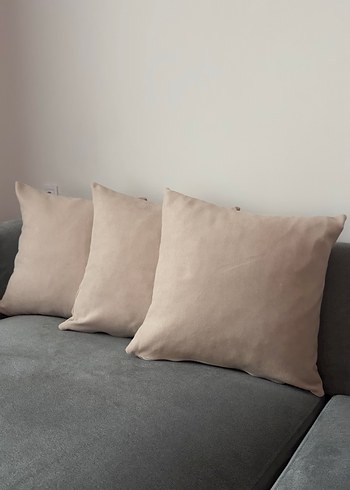 Bej Dekoratif Yastık Seti - Görsel 3