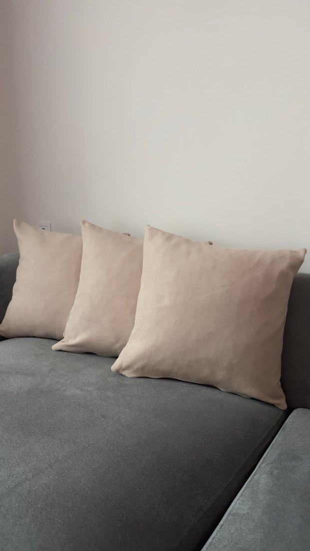 Bej Dekoratif Yastık Seti - Görsel 3
