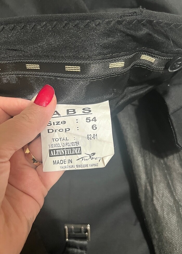 Altınyıldız damatlık sıfır gibi tertemiz - Görsel 4