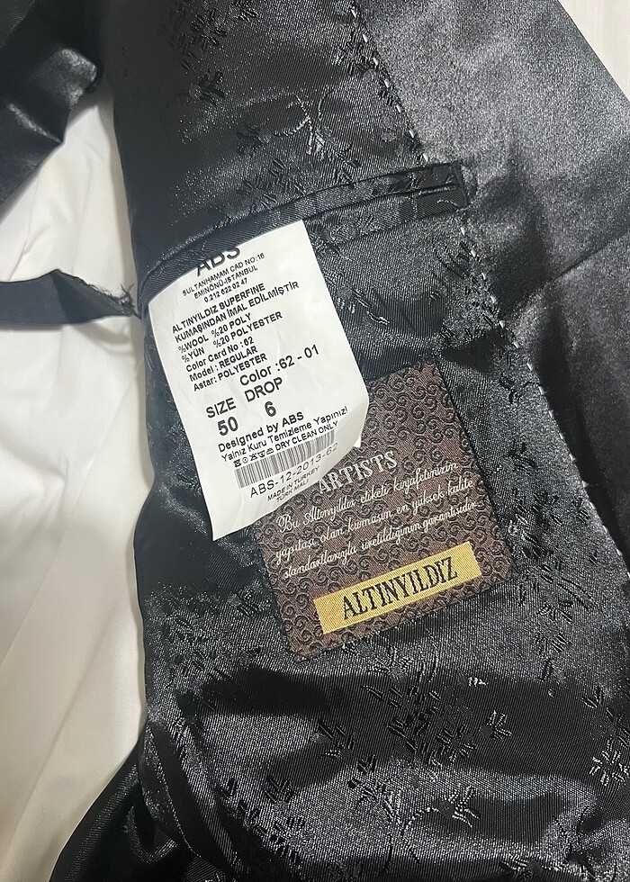 Altınyıldız damatlık sıfır gibi tertemiz - Görsel 3