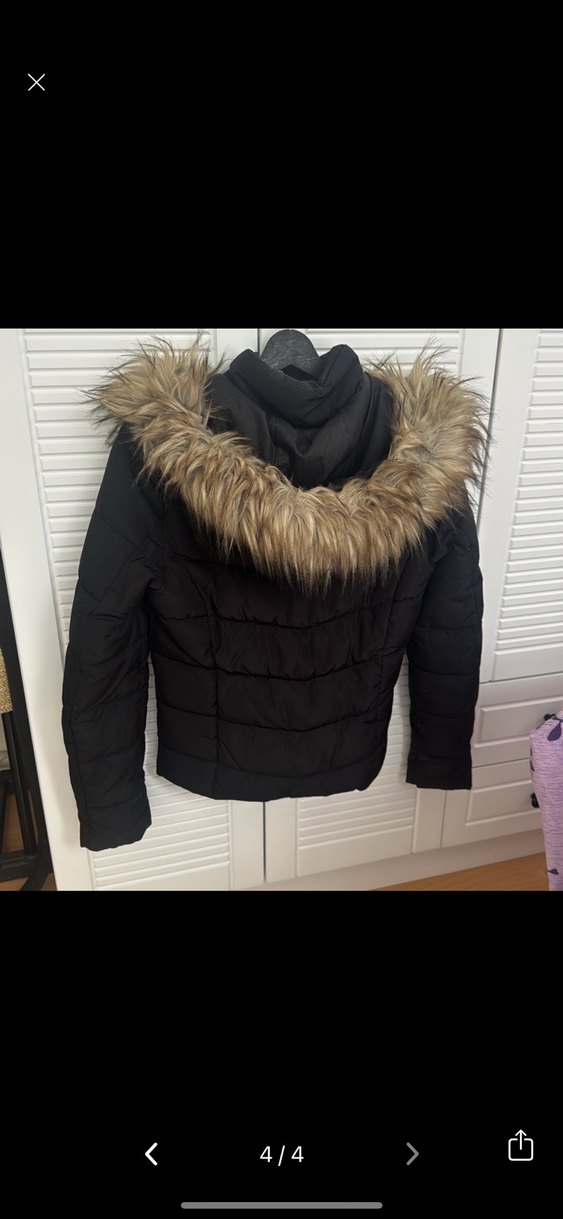 Siyah mont - Görsel 4