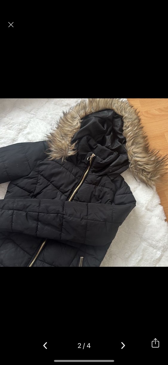 Siyah mont - Görsel 2