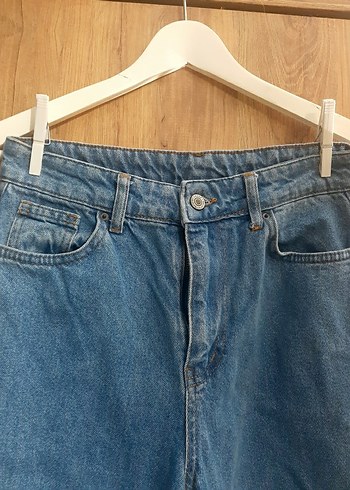 Topshop Yırtık Detaylıi Bol Kesim Kadın Jean