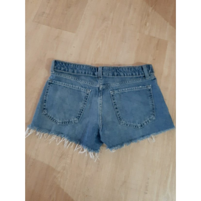 Kadın Kot Şort Mini Boy - Görsel 4