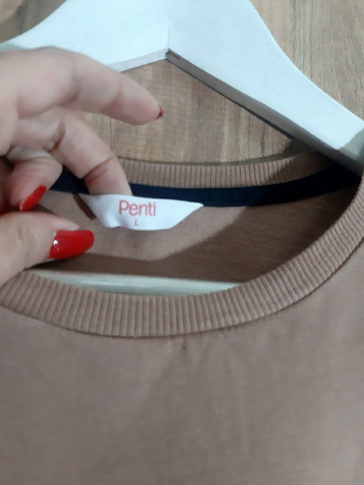 Baskılı Kadın Sweatshirt - Görsel 3