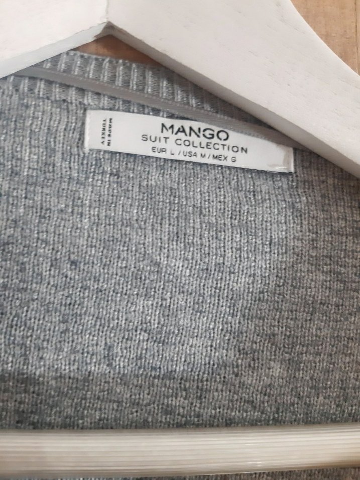 Gri Salaş Kadın Hırka, Midi, Uzun Kollu - Görsel 2