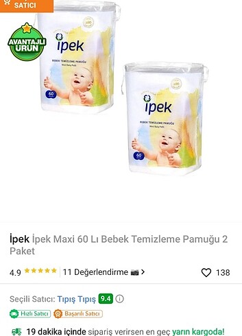 Diğer İpek bebek temizleme pamuğu