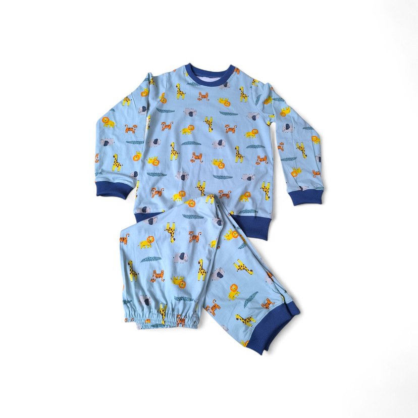 Desenli Çocuk Pijama Takımı - Görsel 2